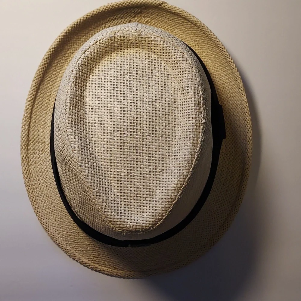 Straw Fedora Beige Aspen Food and Wine Classic